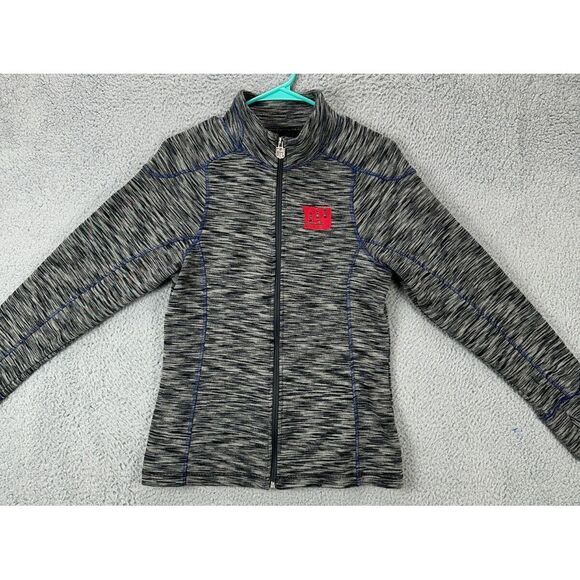 New York Giants Full Zip Jacket Womens Medium Grey Casual Ladies NFL Pro Line‎ - Picture 1 of 11
